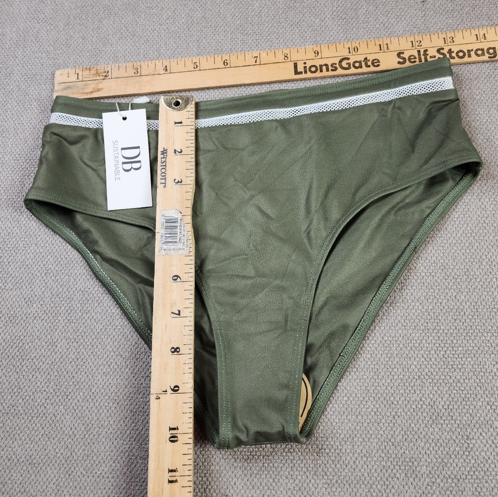 NWT Dream Bandits Australia Sustainable Green Marley Bikini Set Size Small - Picture 12 of 16